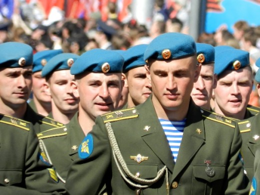 Рязань приветствовала ветеранов Великой отечественной аплодисментами