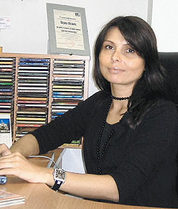 Заместитель генерального директора фирмы «Мелодия» Карина Абрамян